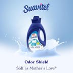 Suavitel Odor Shield Liquid Fabric Softener, Laundry Odor Eliminator, Fresh Air Scent, 46 oz