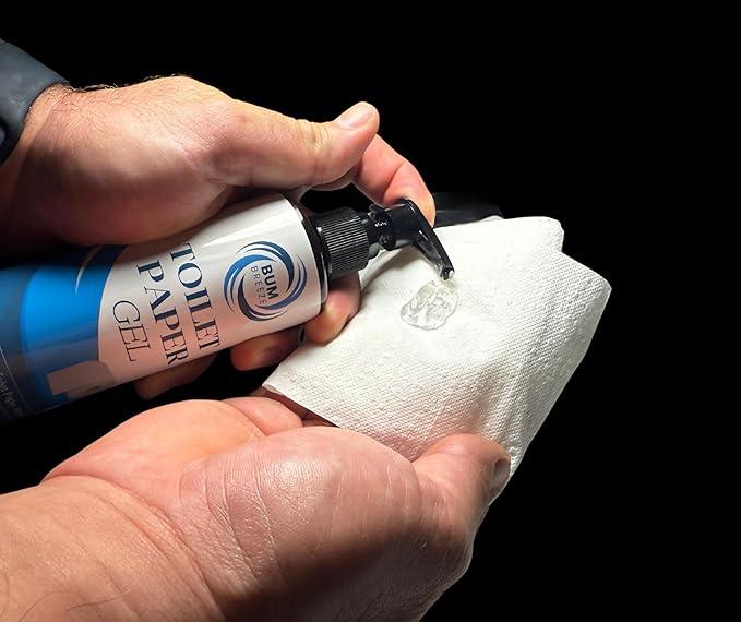 Toilet Paper Gel – 3 Month Size – A Cleaner Way to Wipe – Wet Wipe Alternative & Flush Safe – Toilet Paper Foam, Spray, or Lotion Substitute for Wiping – 8.45oz