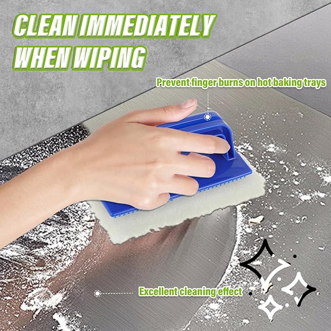 5 Pack Electric Cleaning Brush Pad Kitchen Bathroom Household Cleaning Pad Swimming Pool Wall Cleaning Brush Heavy Duty Griddle Scrubber Scouring Pad and 1 Pack Handle kit(Multicolor)