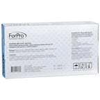 ForPro Disposable Vinyl Gloves, Clear, Industrial Grade, Powder-Free, Latex-Free, Non-Sterile, Food Safe, 2.75 Mil. Palm, 3.9 Mil. Fingers, Small, 100-Count (Pack of 10)