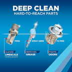 Finish Dishwasher Cleaner Liquid, Deep Cleans Hidden Grease & Limescale, Fights Odors & Maintains Performance, 3 Month Supply, 8.45oz, 1 Bottle