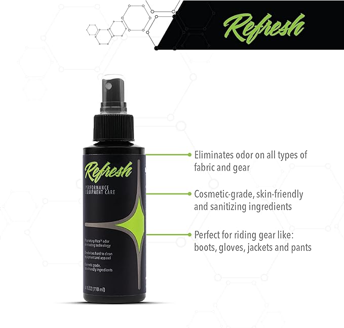 Molecule Refresh | Performance Apparel Care | Cleans and Deodorizes Racing Suites & Technical Fabrics | Signature Fresh Scent | 1 Gallon