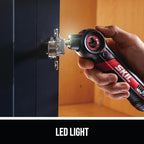 SKIL Twist 2.0 Rechargeable 4V Screwdriver with Pivoting Head, Torque Setting, USB-C Charging Cable & 2PC Bit Set-SD5619-01