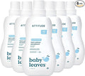 ATTITUDE Baby Fabric Softener, Plant and Mineral-Based Ingredients, HE Compatible, Vegan and Cruelty-free Laundry and Household Products, Soothing Chamomile, 40 Loads, 33.8 Fl Oz (Pack of 6)
