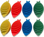 Fish-Shaped Dryer Balls,8-Pack Reusable Laundry Balls Reduce Drying Time, Static & Wrinkle