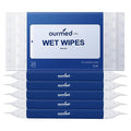 Ourmed Life Rinse-Free Body Wipes for Adults Bathing - Extra Large 8" x 10", Thick Aloe Shower Wipes, Cleansing Wipes for Elderly, Camping, Hiking, GYM, Travel, Body Wipes 144 Count (Plant Fragrance)