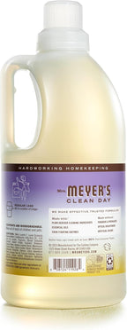 MRS. MEYER'S CLEAN DAY Liquid Laundry Detergent, Infused with Essential Oils, Compassion Flower, 64 oz (64 Loads) (Pack of 4)