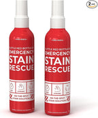 Emergency Stain Rescue Stain Remover Spray - Carpet Cleaner Spray - Wine & Coffee Stain Removal - 4 Fl Oz (Pack of 2)