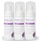 Toilet Paper Foam, Liquid Wet Wipe | Plant-Based, Eco Friendly Flushable Wet Wipe Alternative with Aloe & Vitamin E (1.7 Fl Oz (Pack of 3), Lavender)