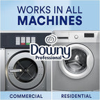 Downy Fabric Softener, Bulk Liquid Fabric Conditioner for Commercial & Residential Washing Machines, 190 loads, Clean & Fresh Scent, 140 fl oz