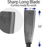 Machete for Cutting Trees Heavy Duty Steel Knifer for Yard Work Garden Camping Survival Sickle Clearing Brush Kukri Machete with Handle