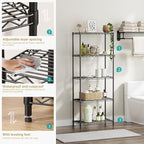 SINGAYE Shelf Closet Wire Shelving：Adjustable Metal Unit for Laundry Room Organization Bathroom Kitchen Home Storage Small Pantry Rack Shelves