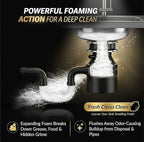 Garbage Disposal Cleaner Deodorizer Tablets – Heavy Duty XL Foaming Tablet for Kitchen Sink Drains and Disposals – Natural Sink and Disposal Cleaning Tablet – 12 XL Tablets, One Year Supply