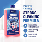 WoldoClean Robot Floor Cleaner Liquid 25.36 fl.oz - Fresh Scent & Anti-Clog, Compatible with Roborock, Dreame, Roomba, Tineco, Daily Use Concentrate