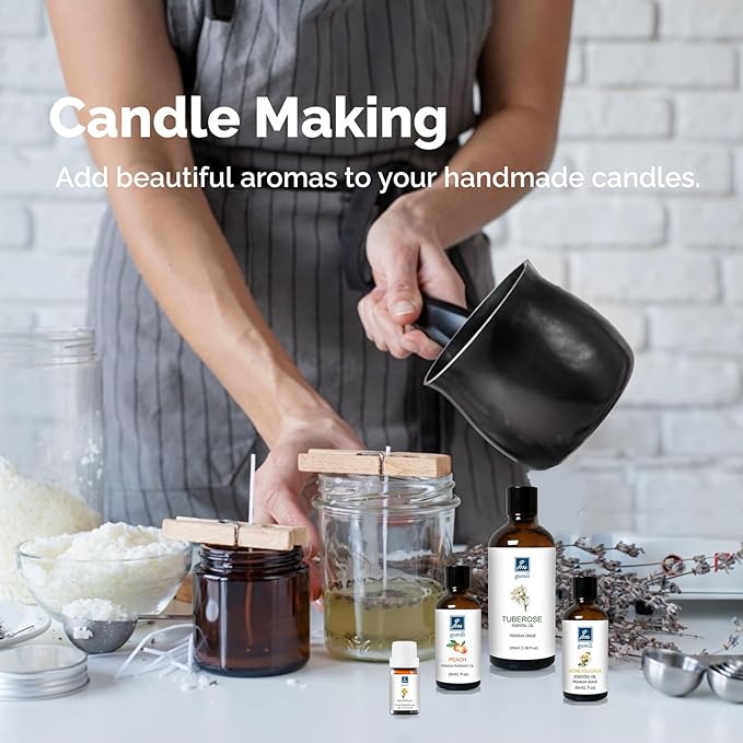 Vanilla Essential Oil – 1 Oz Vanilla Oil for Skin & Diffuser | Home Fragrance Oil for Body, Lotion, Candles, Soap, Dryer Balls, Slime & More