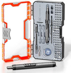 120-IN-1 Mini Electric Screwdriver Set is a comprehensive electric precision tool kit designed for electronics repair and assembly tasks