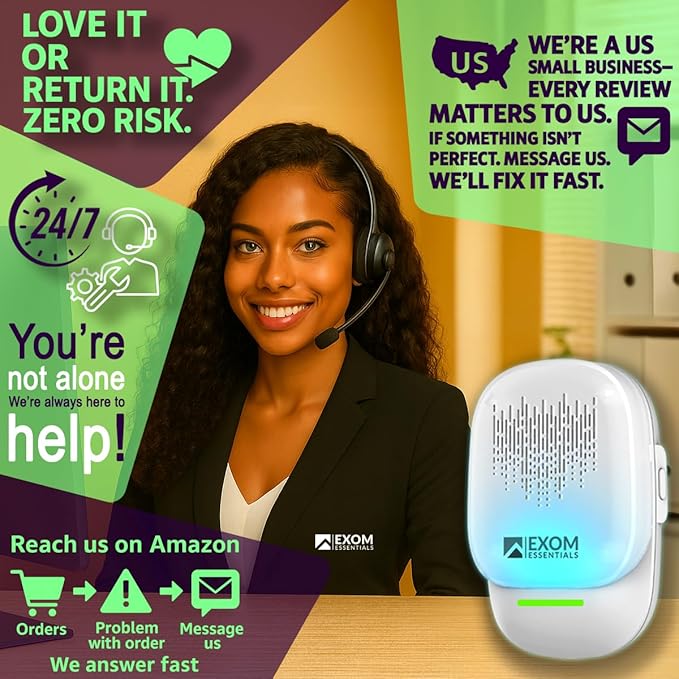 T-26, Ultrasonic Pest Repeller Wall Plug-in Most Effective Than Repellents - Get Rid of - Rodents, Squirrels, Mice, Rats, Bats, Roaches, Ants, Spiders, Bed Bugs, Мosquito, Insects, Fleas (6 Pack)