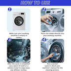Washing Machine cleaner Tablets,Deep Clean and Deodorize,24 Pieces