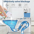 Wild Tornado Sink & Drain Cleaner Powder - Pipeline Dredging Agent for Kitchen & Bathroom (2PCS)