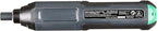 Amazon Basics by SKIL 4V Cordless Stick Screwdriver with 10-Piece Bit Set, USB Cable, LED Light, 3 Torque Settings
