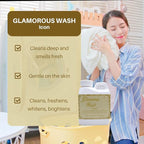 Worldwide Nutrition Bundle: Tyler Glamorous Wash Icon Scent Laundry Liquid Detergent - Luxury Liquid Laundry Detergent - 4 oz, 112-gram Container and Multi-Purpose Key Chain