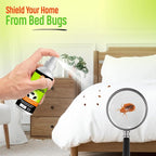 Nature's Dome Bed Bug Spray – 100% Kill Rate, 16 OZ Natural Bed Bug & Mite Killer, Destroys Eggs, Kills Resistant Strains, Long-Lasting Protection, Safe for Home Use (6.8)