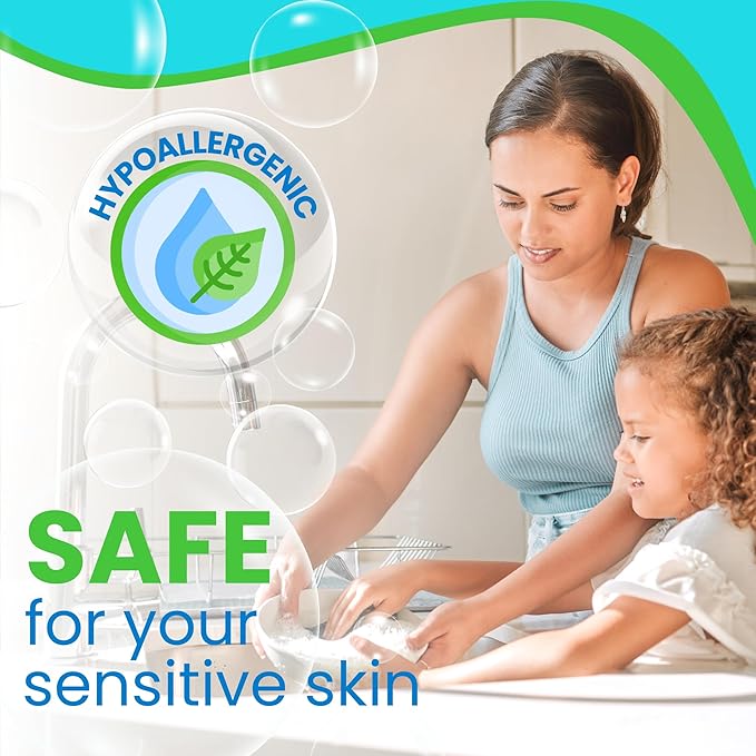 Shadazzle Solid Dish Soap – 3 Pack – Zero Waste Dishwashing Soap – Eco-Friendly & Ultra-Degreasing Foam for Squeaky Clean Dishes – Made with All-Natural Ingredients