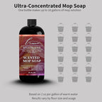 Lapew Spellbound Scented Mop Soap - Luxury Floor Cleaner Concentrate for Mopping Tile, Laminate, Vinyl & Hardwood | Streak-Free, Low-Foam | 36 oz