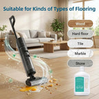 1L Floor Cleaning Solution Original Scent Compatible With Dreame Cleaning Solution,Residue & Streak Free Suitable For All Robot Vacuum Cleaners And Wireless Wet Dry Dual-Use Vacuum Cleaners.(2 Bottle)