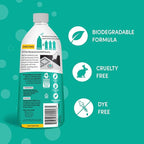 Lemi Shine Shine and Dry Natural Dishwasher Rinse Aid - Hard Water Stain Remover - 25.35 fl oz