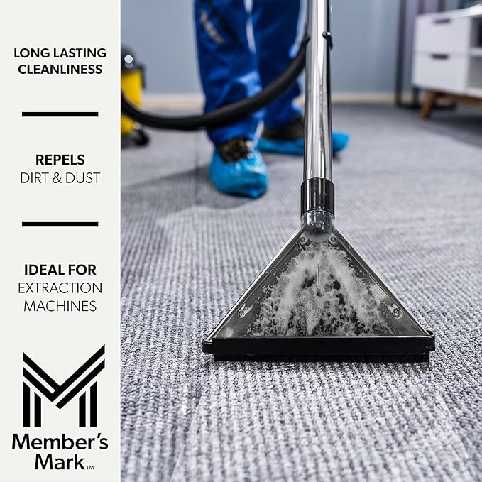 Member's Mark Commercial Carpet Cleaner Concentrate, 1 Gallon (Pack of 4)