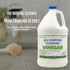All Purpose Cleaning Vinegar, 5% Acidity | Multi-Purpose Household Surface Cleaner, Safe for Laundry, Effective Deodorizer, Ready to Use- 1 Gallon (Pack of 2)