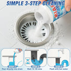 Pipeline Dredging Agent 260g – A Reliable drain clog remover for sinks, showers, toilets, and tubs, designed to support smooth water flow and safe everyday use with septic systems