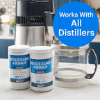 Essential Values Distiller Cleaner Descaler - 2 LBS Water Distiller Cleaner - Citric Acid for Cleaning Powder for Distilling Machines, Kettles - Remove Limescale & Mineral Buildup