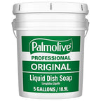 PALMOLIVE Professional Dishwashing Liquid, Dish Soap, Dish Liquid Soap, Phosphate Free, pH Balanced, Dishwasher Cleaner, 5 Gallon Bucket (Part Number: 204917), 10035110049172
