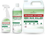 Hygea Natural Extra Strength Bed Bug & Lice Elimination Trio - Includes Extra Strength 24 oz Lice & Bed Bug Spray, 32 oz Lice & Bed Bug Laundry Additive, & 128 oz Spray Refill