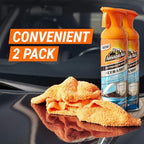 Armor All Extreme Shield + Ceramic Glass Treatment and Cleaner, Car Glass Cleaner Spray and Water Repellant, 18 Oz Each, 2 Pack