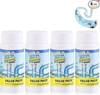4PCS Wild Tornado Pipe Dredge, Wild Tornado Sink and Drain Cleaner for Kitchen Toilet Pipeline Quick Cleaning Tool (4PCS)
