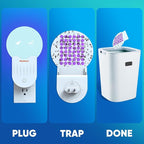 Flying Pest Trap Refills, 5-Pack Extra-Large Sticky Glue Boards for Indoor Insect Trap, Mosquito & Fruit Fly Catcher Replacement Pads