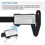 Digital Caliper, Adoric 0-6" Calipers Measuring Tool - Electronic Micrometer Caliper with Large LCD Screen, Auto-Off Feature, Inch and Millimeter Conversion