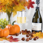 Ciaell 12 Pack Plastic Wine Glasses - 10 Oz Plastic Wine Glasses with Stem - Gold Rim Disposable Cups for Parties & Weddings & Poolside & Toasting & Outdoors & Thanksgiving