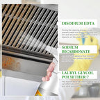 Kitchen Foam Cleaner,Stubborn Stains Cleaner,Powerful Clean Kitchen Oil Stains,All Purpose Cleaner,For Range Hood,Oven,Pots, etc（2PCS