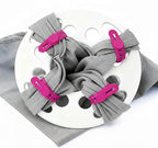 Bed Sheets Detangler Set of 2 – Anti-Tangle Laundry Helper for Sheets, Blankets & Bedding, Soft Silicone Reusable Separator for Washer & Dryer, Reduces Wrinkles and Drying Time