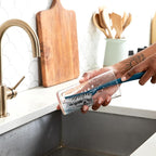Full Circle Clean Ocean Bottle Brush, Water Bottles, Baby Bottles, Flasks, and Tumblers - Sustainably Made 100% From Recycled Ghost Fishing Nets