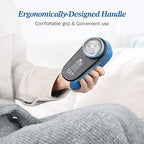 BEAUTURAL Fabric Shaver and Lint Remover, Sweater Defuzzer with 2-Speeds, 2 Replaceable Stainless Steel Blades, Battery Operated, Remove Clothes Fuzz, Lint Balls, Pills, Bobbles