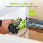 Impact Driver: 21V 1/4" Hex Cordless Impact Driver, 230N.m (2,035in-lbs) Brushless Impact Driver Drill Set, 20Psc Screwdriver Bits, 2.0 Ah Battery, Variable Speed for DIY and Automotive