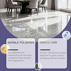 Marble Polishing Wax, Gentle Stone Polish Wax, Ceramic Tile Cleaner for Kitchen, Bathroom and Floors, Durable Shine, Smooth Finish, Marble Care and Protection, Easy to Apply (5Pcs)