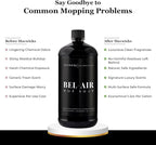 Fragrances - Luxury Mop Soap (Bel-Aire) 32 Oz – Bel-Air Scented Floor Cleaner for Mopping – Pet Safe, Best Smelling Mop Detergent for All Surfaces