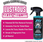 H.O.W SHINE SERIES Lustrous Glass Cleaner｜Streak-Free Window Washer Spray｜Tint-Safe & Ammonia-Free｜Windshield Wiper Fluid & Oil Film Remover｜For Car Windows, Shower Doors, Mirrors, and More (16 oz)