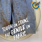 Shout Active Enzyme Laundry Stain Remover Spray for Clothes, Triple-Acting Formula Clings, Penetrates, and Lifts Tough & Everyday Stains - Prewash Refill 60oz (1.7L)